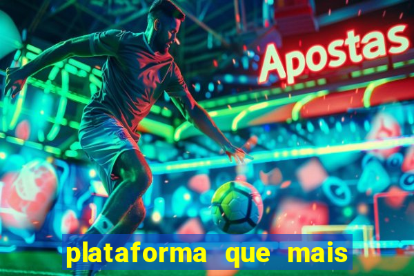 plataforma que mais paga no fortune tiger